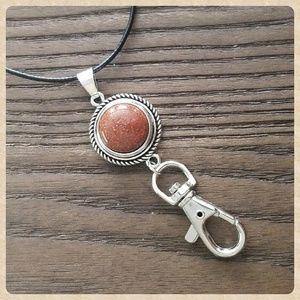 Snap Jewel Necklace or Lanyard